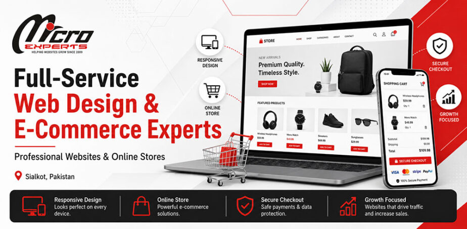 Full-Service Web Design & E-Commerce Experts